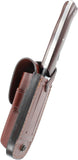 JEO-TEC Nº47 - Cocobolo - Stainless Steel Mova 58 - Leather Sheath - Firesteel