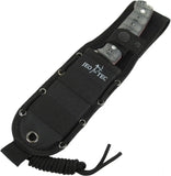 JEO-TEC Nº3 - Black Mikarta Handle - MOVAStainless Steel - Multi-positioned Sheath