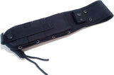 Nylon Sheath for Knives - Horizontal Scout Sheath - 4.5 or 5.2 Inch Blade