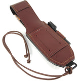 JEO-TEC Nº21 - Cocobolo Exotic Wood - BOHLER N690C Stainless Steel - Multi-positioned Leather Sheath - Firesteel