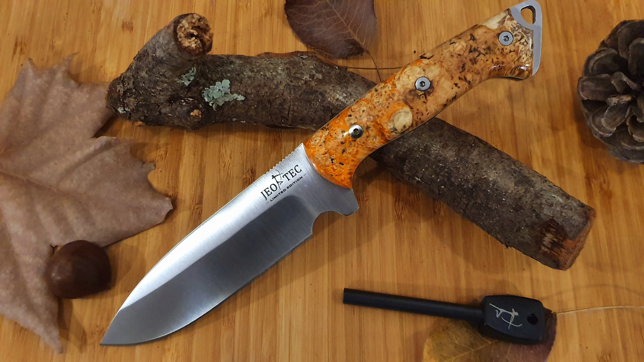 JEO-TEC Limited Edition Bushcraft Hunting Outdoor Knives